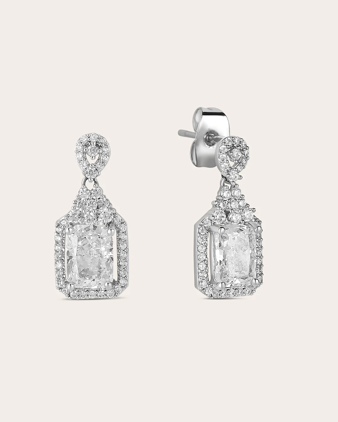 The Sophia earrings - silver plated - Image 7