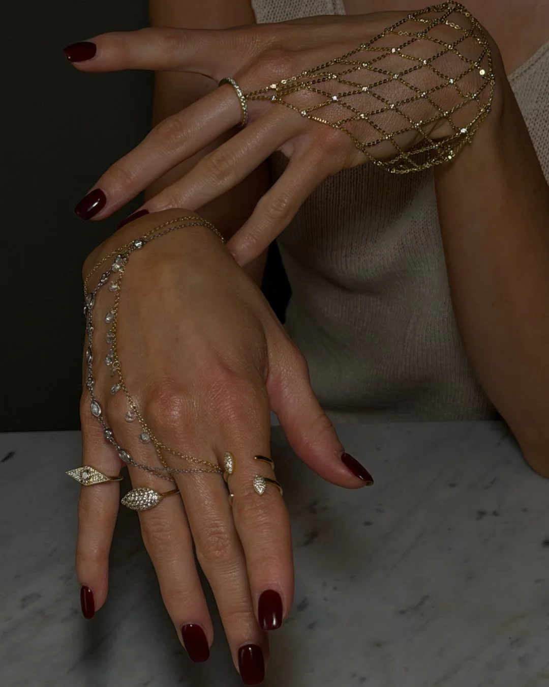 The Gaia ring - gold plated - Image 7