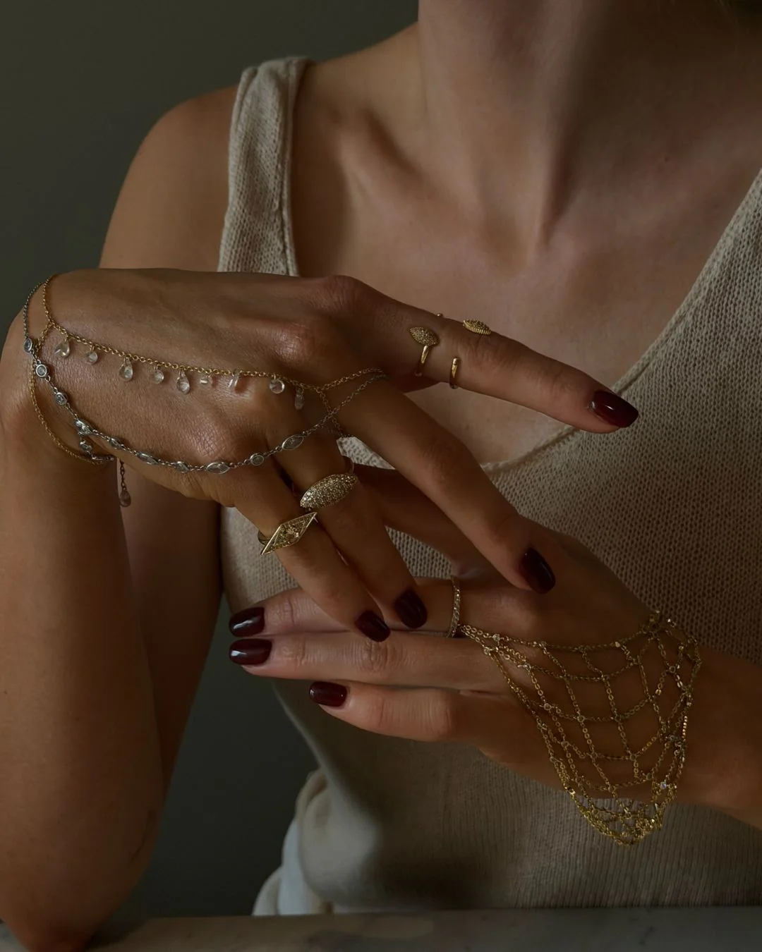 The Cleo ring - gold plated - Image 5