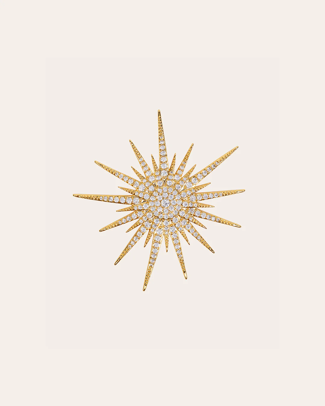The Starlight pendant - gold plated