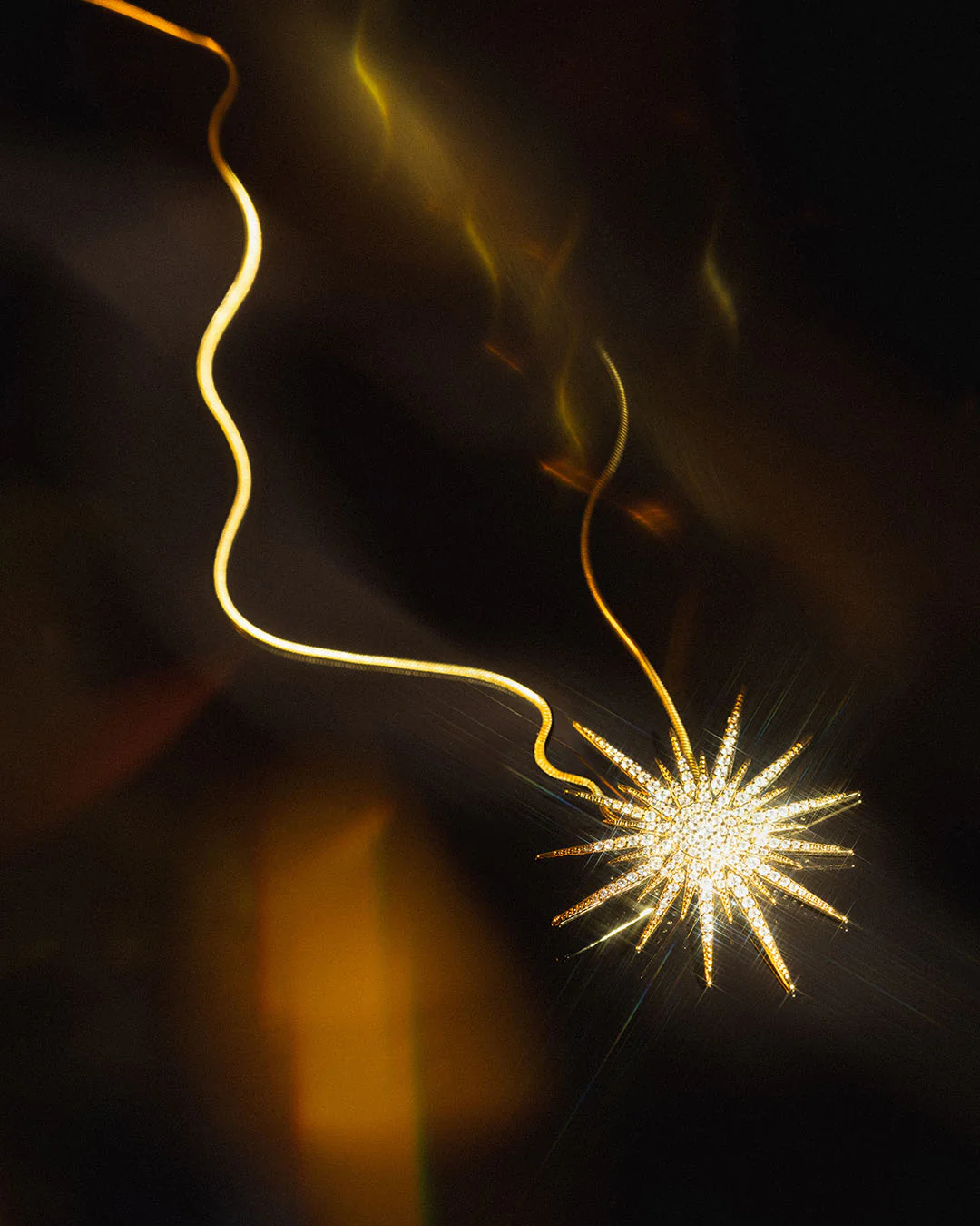 The Starlight pendant - gold plated - Image 3
