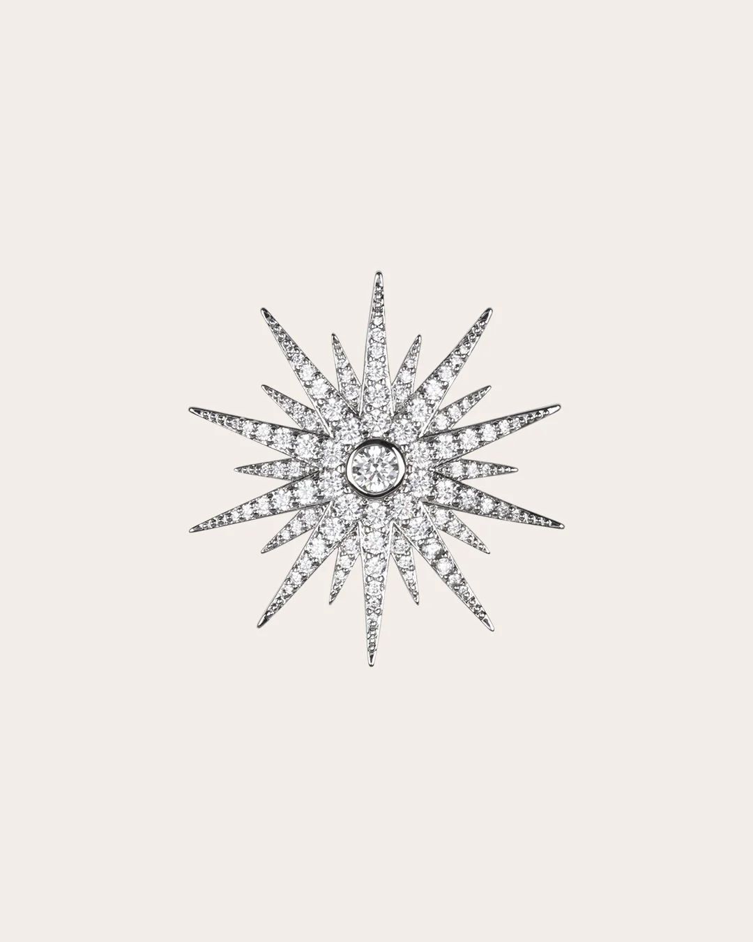The Starlight pendant - silver plated