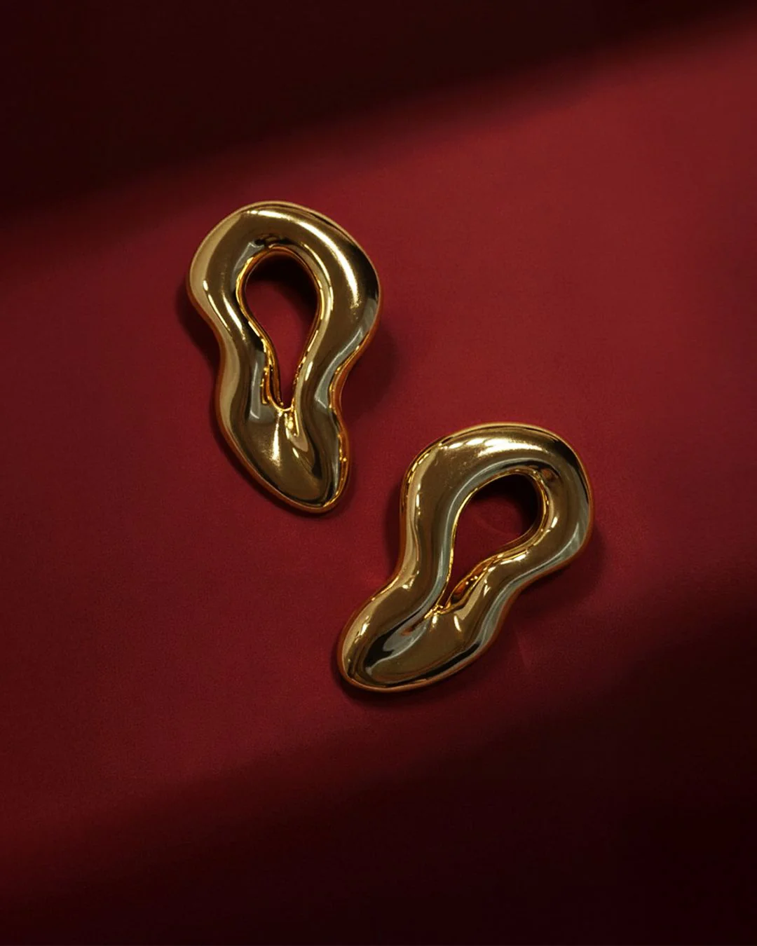 The Valeria Earrings - gold plated - Image 4