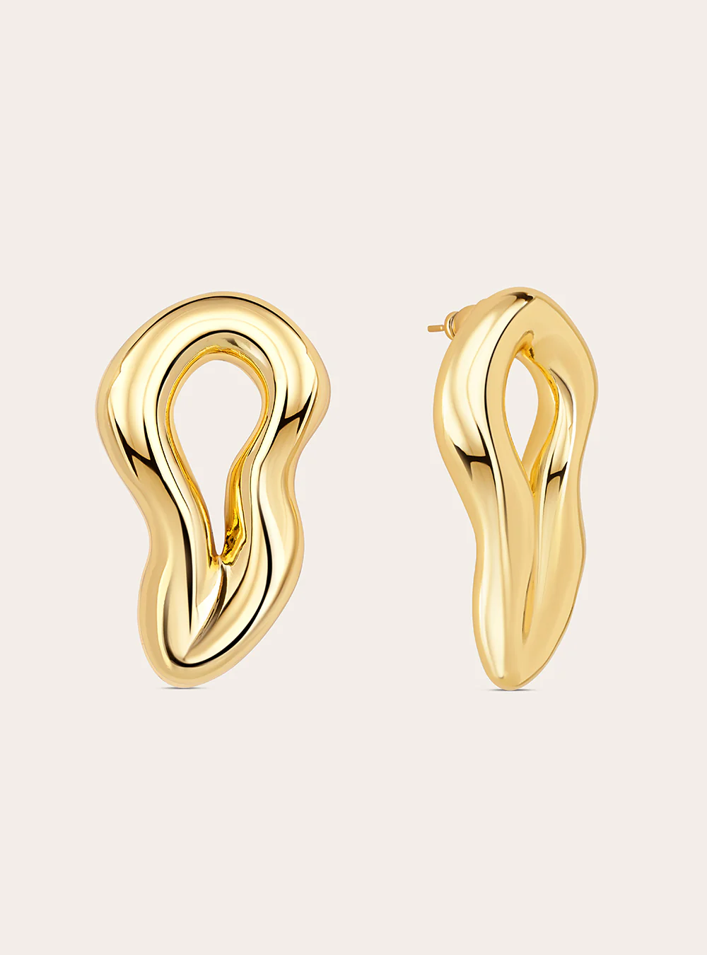 The Valeria Earrings - gold plated - Image 6
