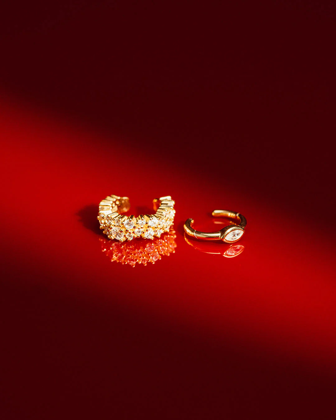 The Venice ear cuff set - gold plated - Image 3