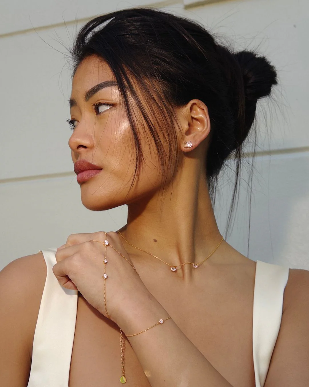 The Verona necklace - gold plated - Image 8