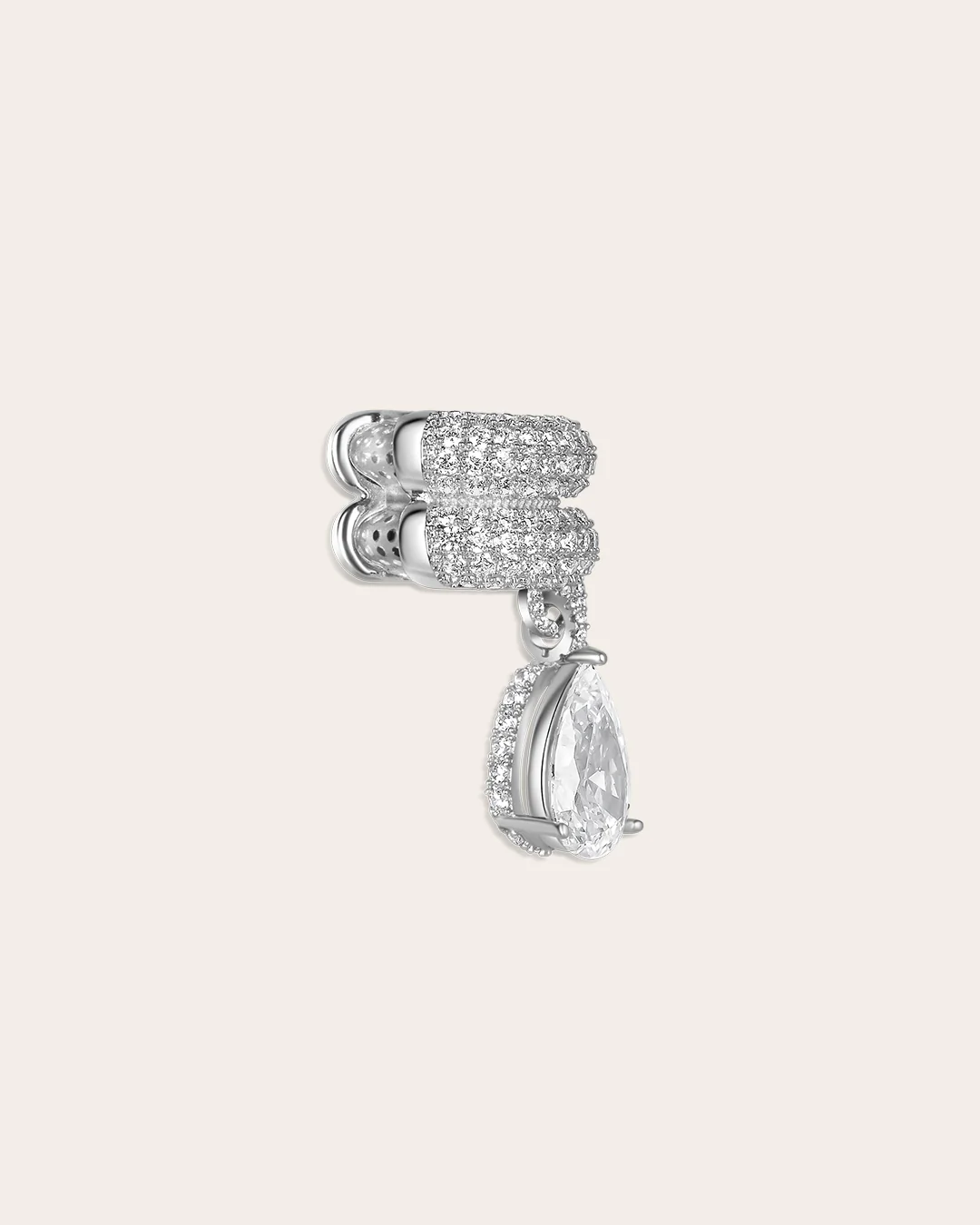 The Victoria ear cuff - silver plated - Image 5