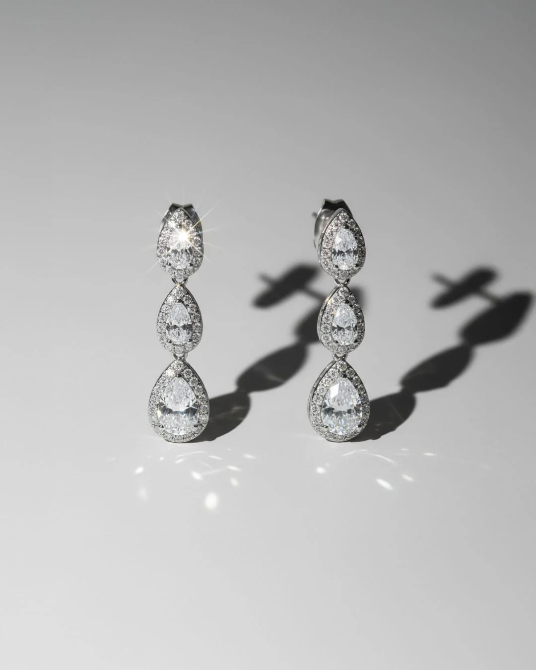The Vivien earrings - silver plated - Image 4