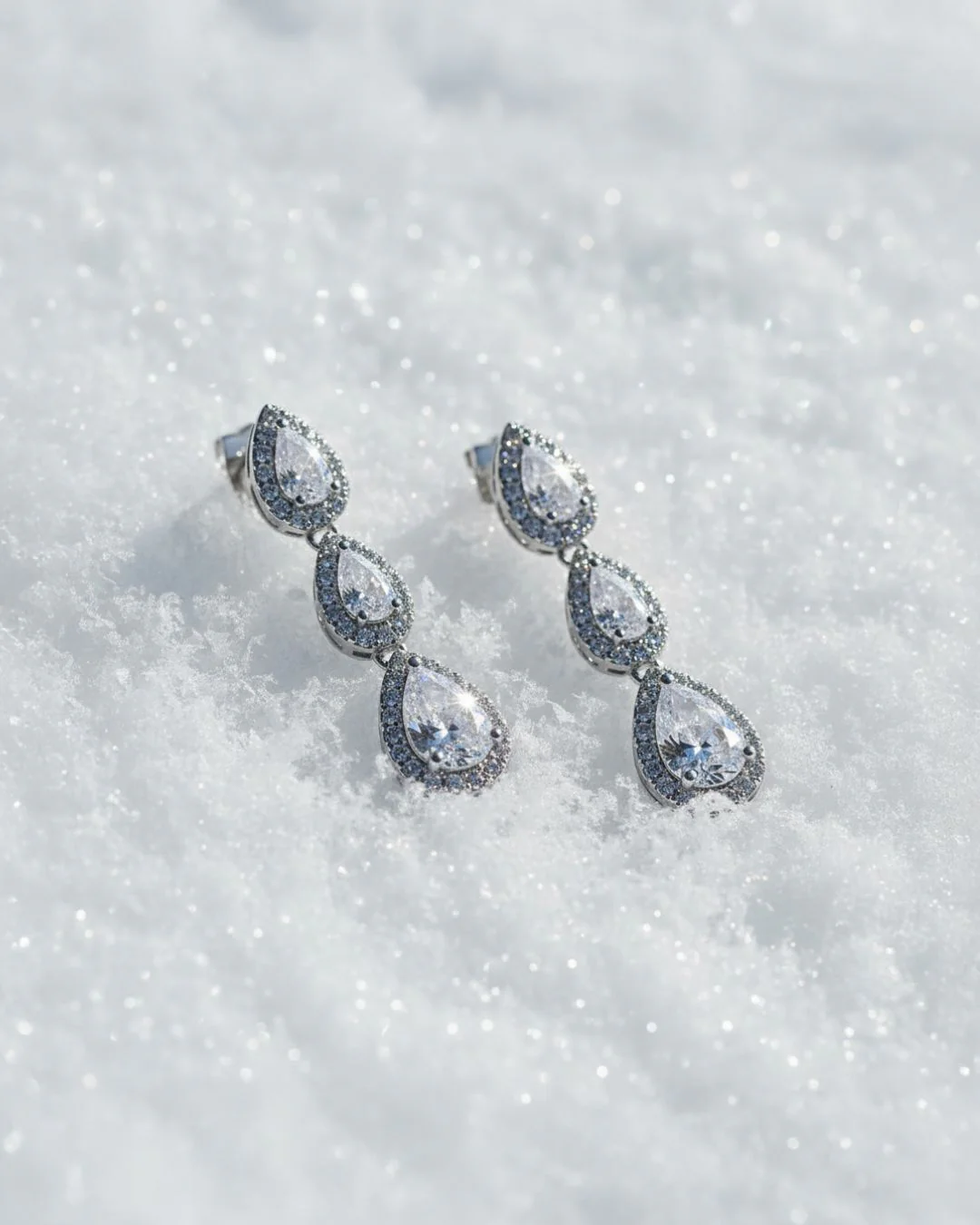 The Vivien earrings - silver plated - Image 6