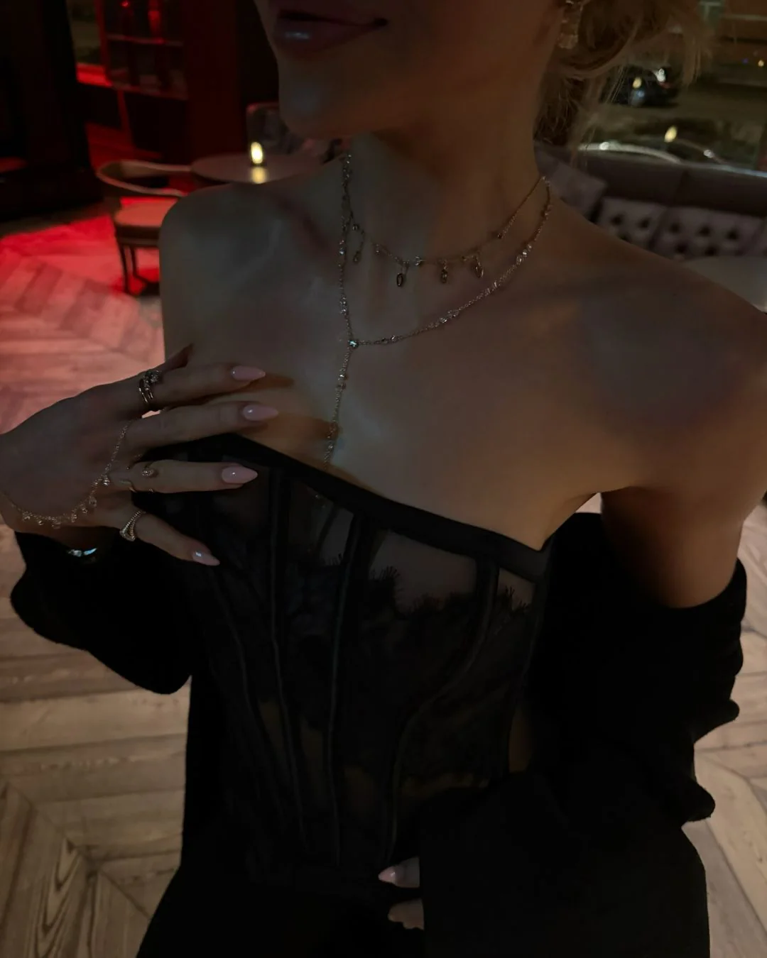 The Zafira necklace - gold plated - Image 3